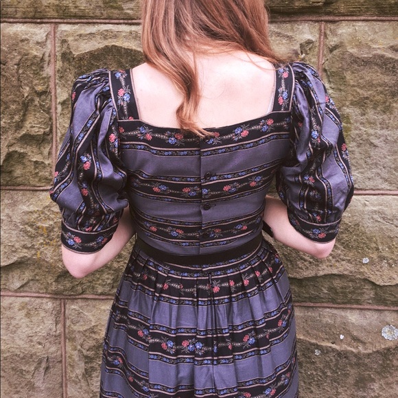 RARE vintage cottage core dress - Picture 2 of 8